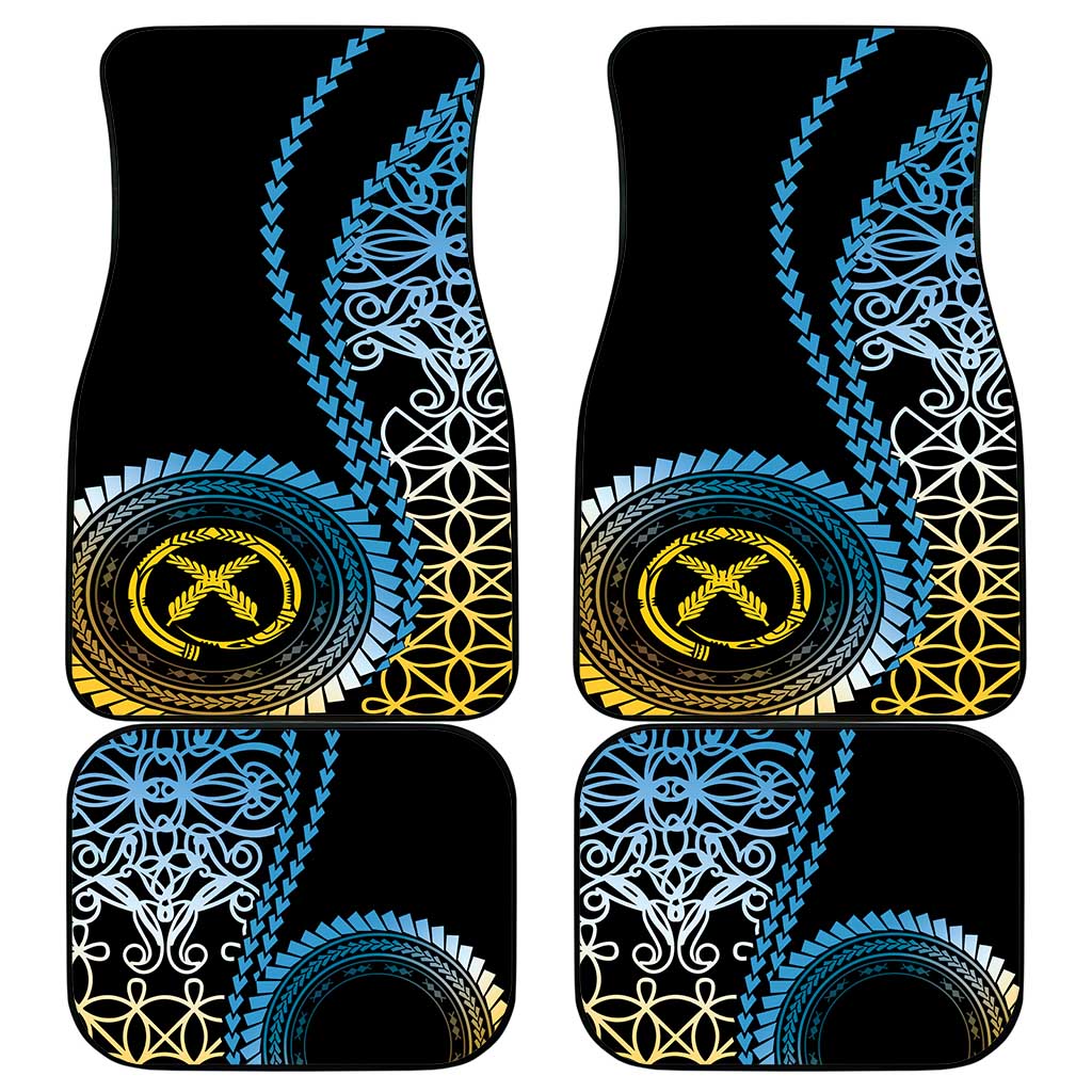 Proudly Ni-Van Sandroing Inspired Car Mats Sanma Classic Style LT7 - Polynesian Pride