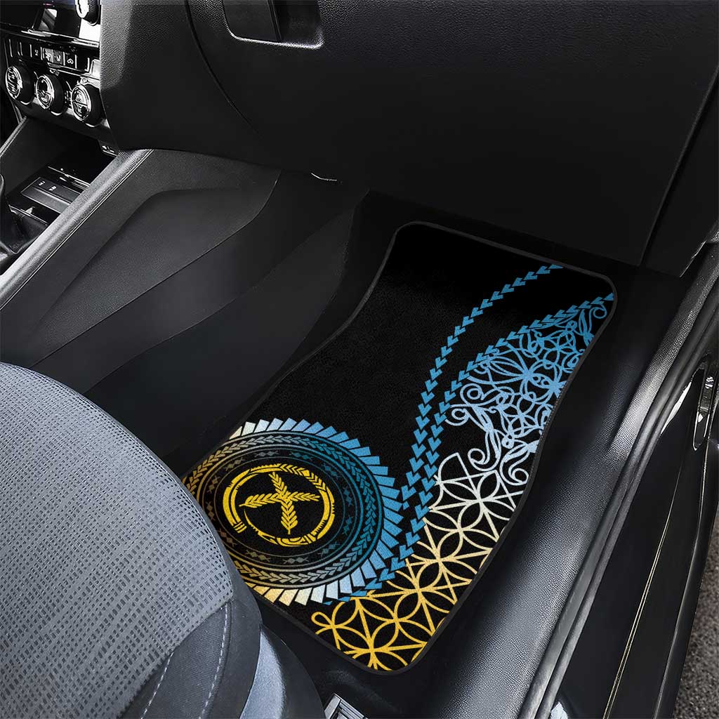 Proudly Ni-Van Sandroing Inspired Car Mats Sanma Classic Style LT7 - Polynesian Pride