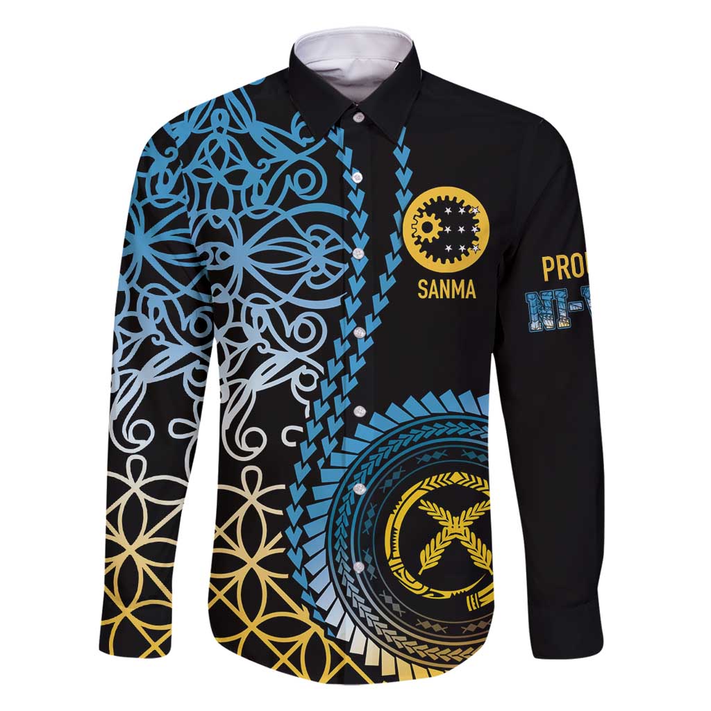 Proudly Ni-Van Sandroing Inspired Family Matching Off Shoulder Short Dress and Hawaiian Shirt Sanma Classic Style