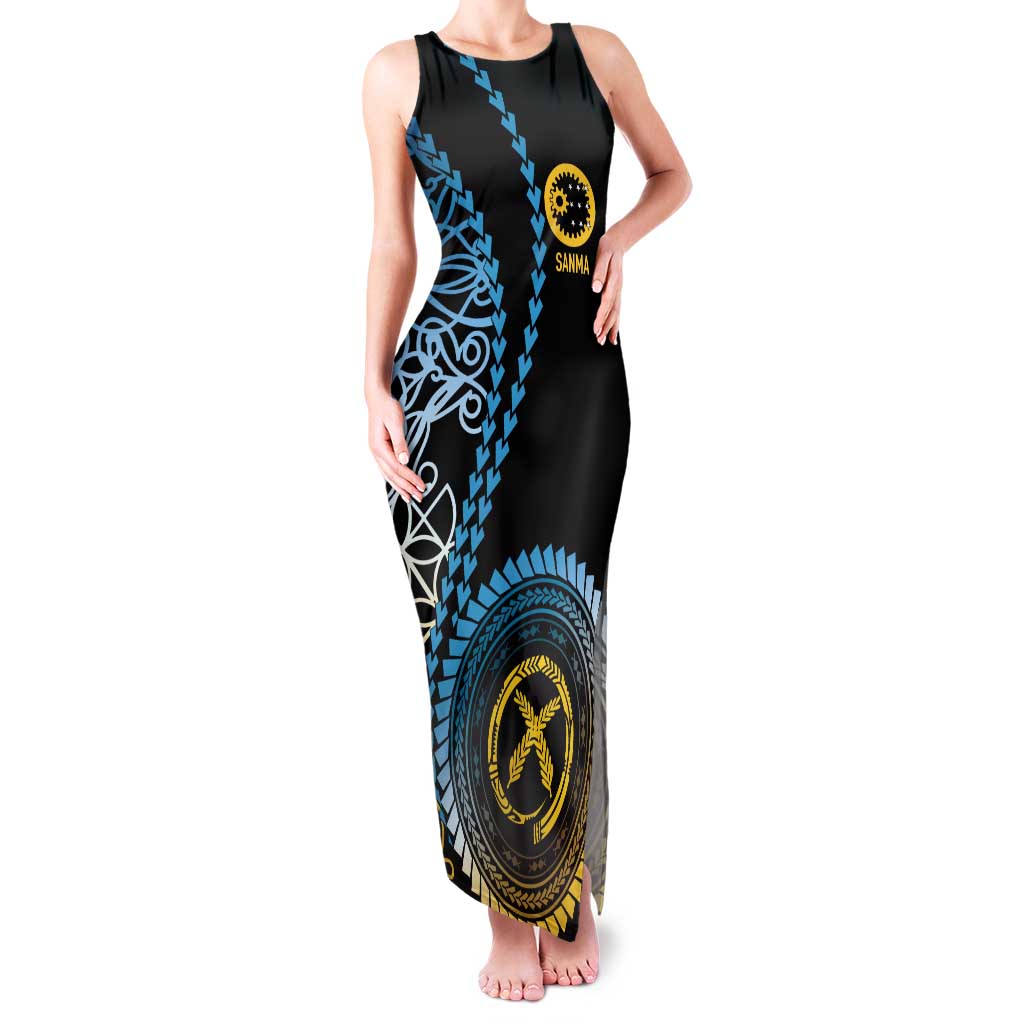 Proudly Ni-Van Sandroing Inspired Family Matching Tank Maxi Dress and Hawaiian Shirt Sanma Classic Style