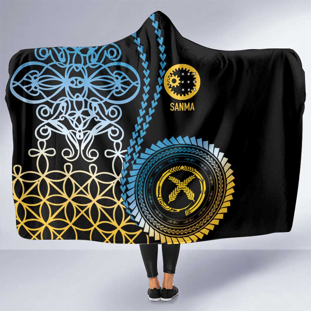 Proudly Ni-Van Sandroing Inspired Hooded Blanket Sanma Classic Style