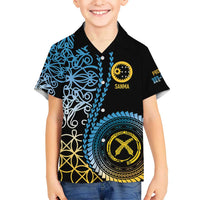Proudly Ni-Van Sandroing Inspired Kid Hawaiian Shirt Sanma Classic Style LT7 Kid Colorful - Polynesian Pride