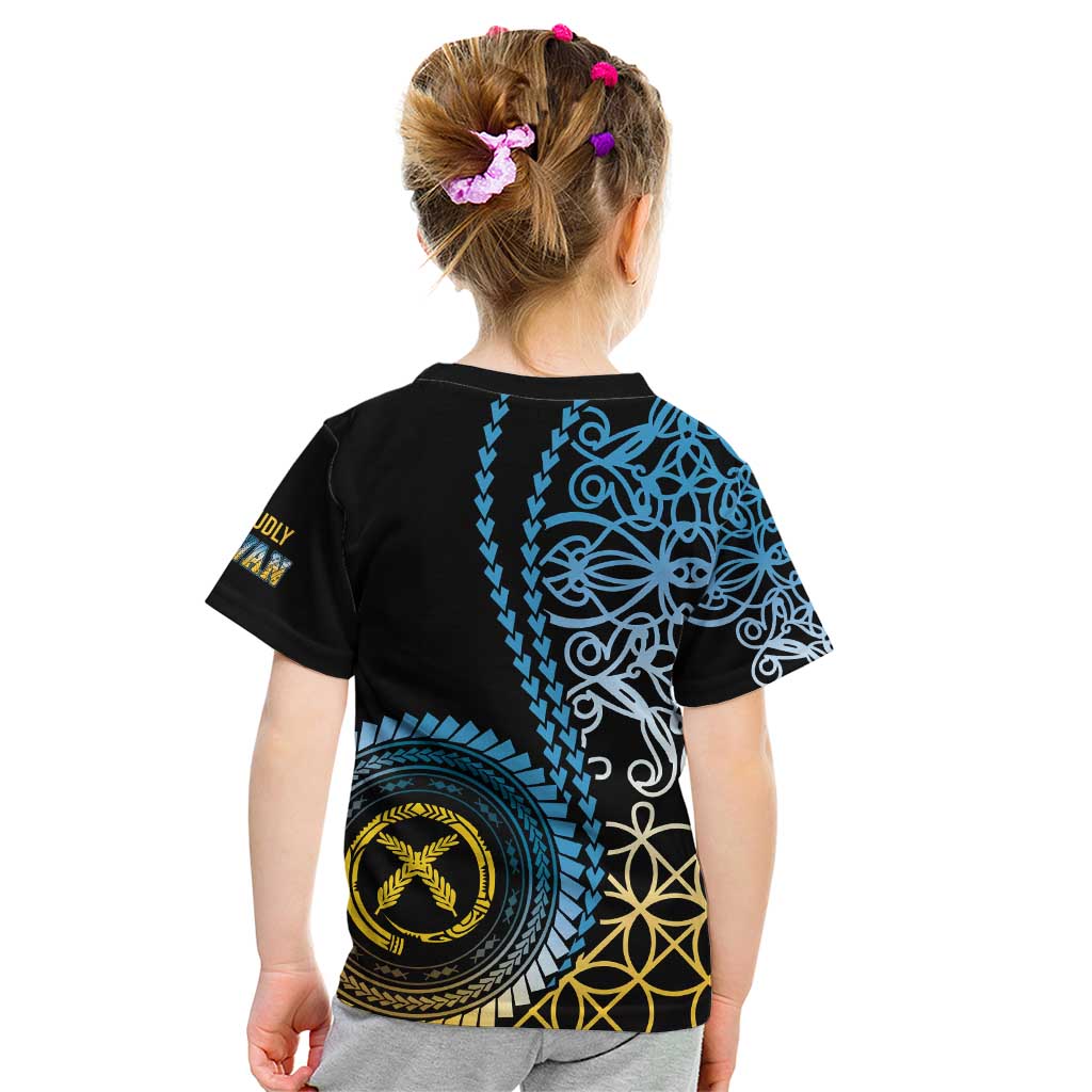 Proudly Ni-Van Sandroing Inspired Kid T Shirt Sanma Classic Style LT7 - Polynesian Pride