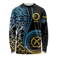 Proudly Ni-Van Sandroing Inspired Long Sleeve Shirt Sanma Classic Style LT7 Unisex Colorful - Polynesian Pride