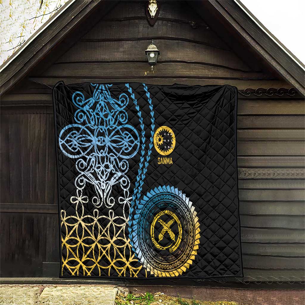 Proudly Ni-Van Sandroing Inspired Quilt Sanma Classic Style LT7 - Polynesian Pride