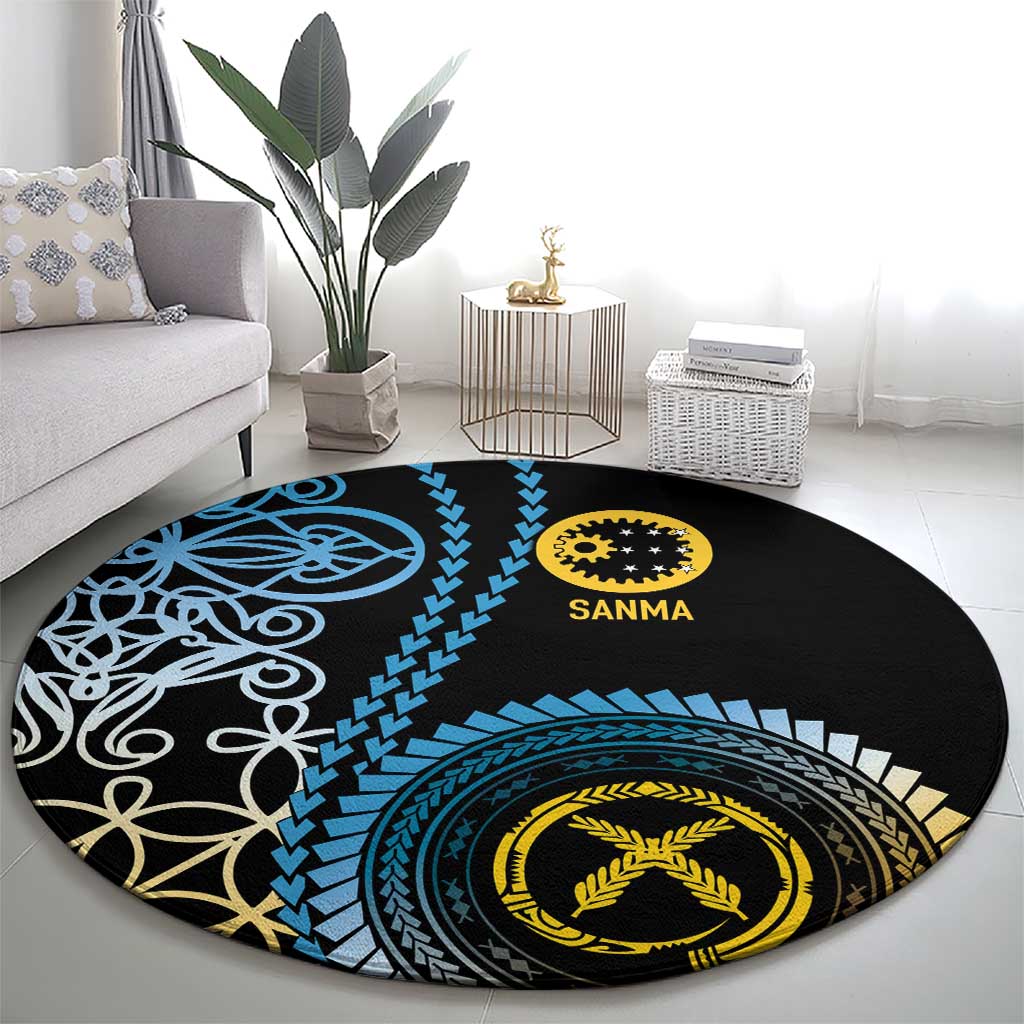 Proudly Ni-Van Sandroing Inspired Round Carpet Sanma Classic Style
