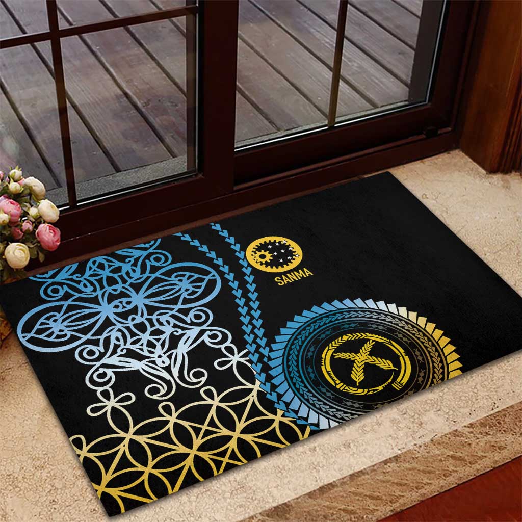 Proudly Ni-Van Sandroing Inspired Rubber Doormat Sanma Classic Style LT7 - Polynesian Pride