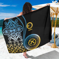 Proudly Ni-Van Sandroing Inspired Sarong Sanma Classic Style LT7 One Size 44 x 66 inches Colorful - Polynesian Pride