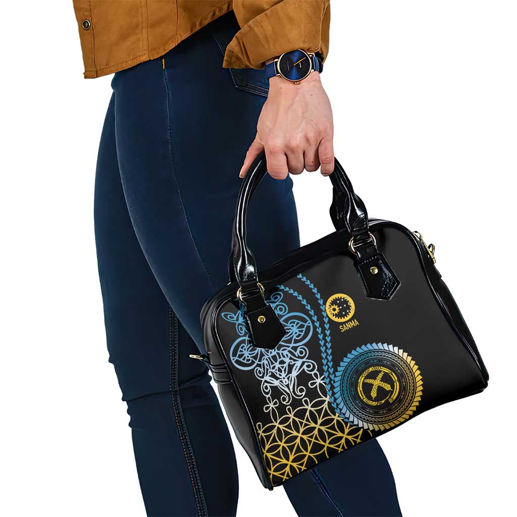Proudly Ni-Van Sandroing Inspired Shoulder Handbag Sanma Classic Style LT7 - Polynesian Pride