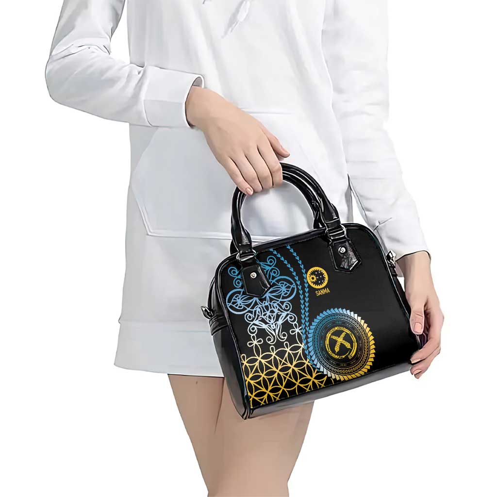 Proudly Ni-Van Sandroing Inspired Shoulder Handbag Sanma Classic Style LT7 - Polynesian Pride