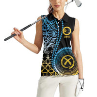 Proudly Ni-Van Sandroing Inspired Women Sleeveless Polo Shirt Sanma Classic Style