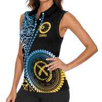 Proudly Ni-Van Sandroing Inspired Women Sleeveless Polo Shirt Sanma Classic Style