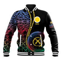 Proudly Ni-Van Sandroing Inspired Baseball Jacket Shefa Classic Style LT7 Unisex Colorful - Polynesian Pride