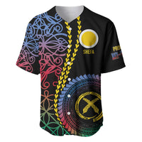 Proudly Ni-Van Sandroing Inspired Baseball Jersey Shefa Classic Style LT7 Colorful - Polynesian Pride