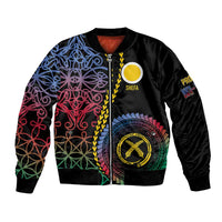 Proudly Ni-Van Sandroing Inspired Bomber Jacket Shefa Classic Style LT7 Unisex Colorful - Polynesian Pride