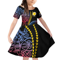 Proudly Ni-Van Sandroing Inspired Family Matching Off Shoulder Short Dress and Hawaiian Shirt Shefa Classic Style