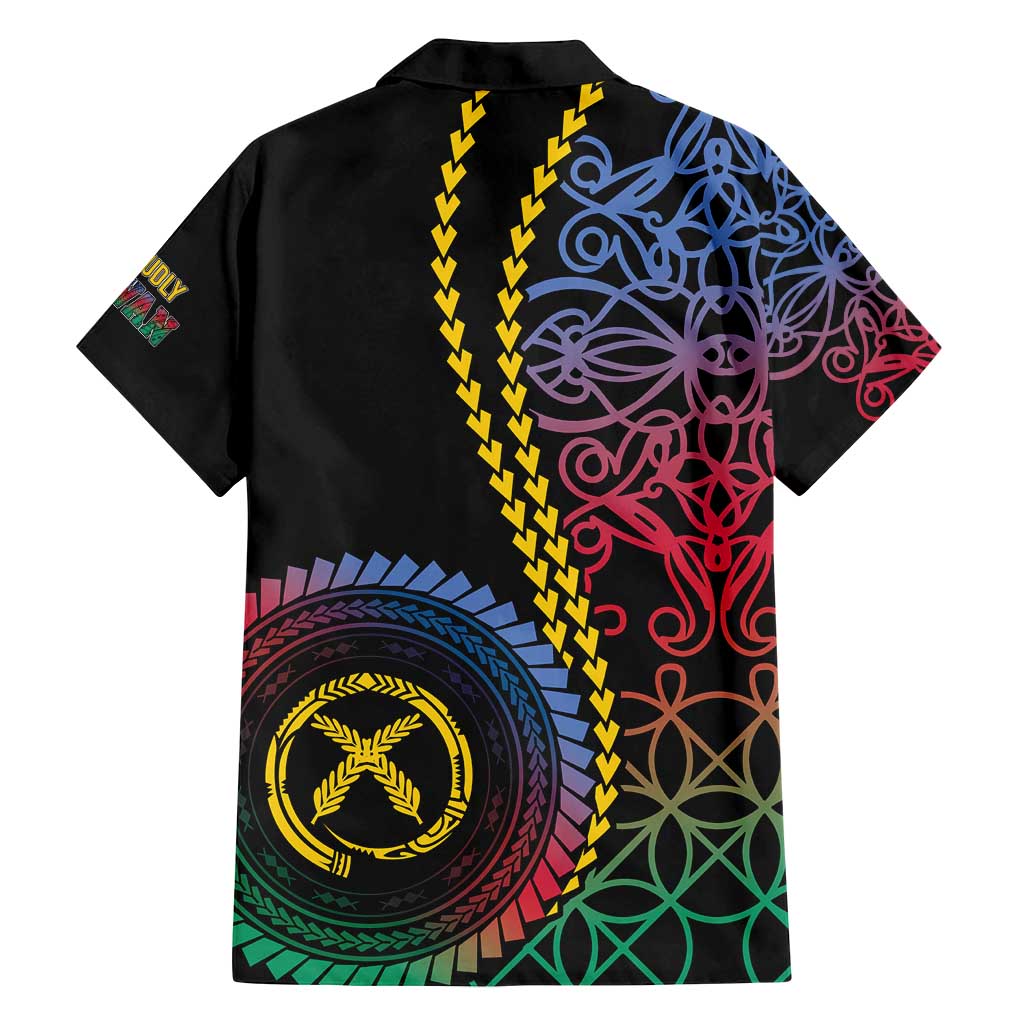 Proudly Ni-Van Sandroing Inspired Family Matching Puletasi and Hawaiian Shirt Shefa Classic Style LT7 - Polynesian Pride
