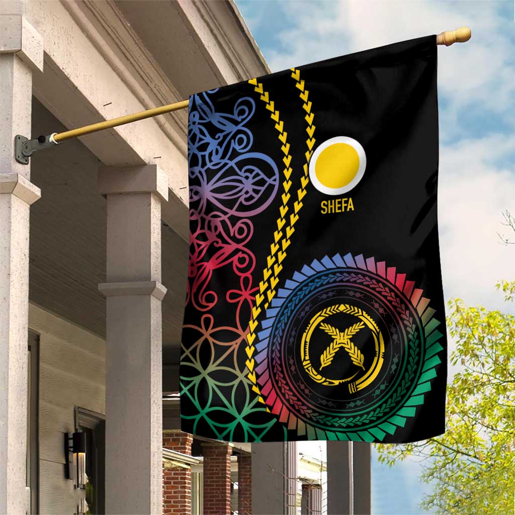 Proudly Ni-Van Sandroing Inspired Garden Flag Shefa Classic Style