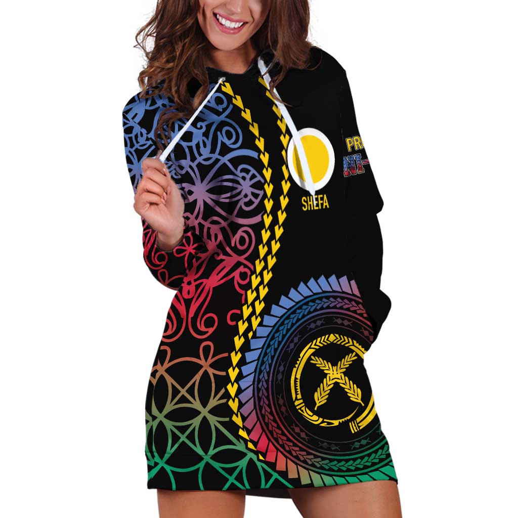 Proudly Ni-Van Sandroing Inspired Hoodie Dress Shefa Classic Style