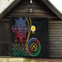 Proudly Ni-Van Sandroing Inspired Quilt Shefa Classic Style LT7 - Polynesian Pride