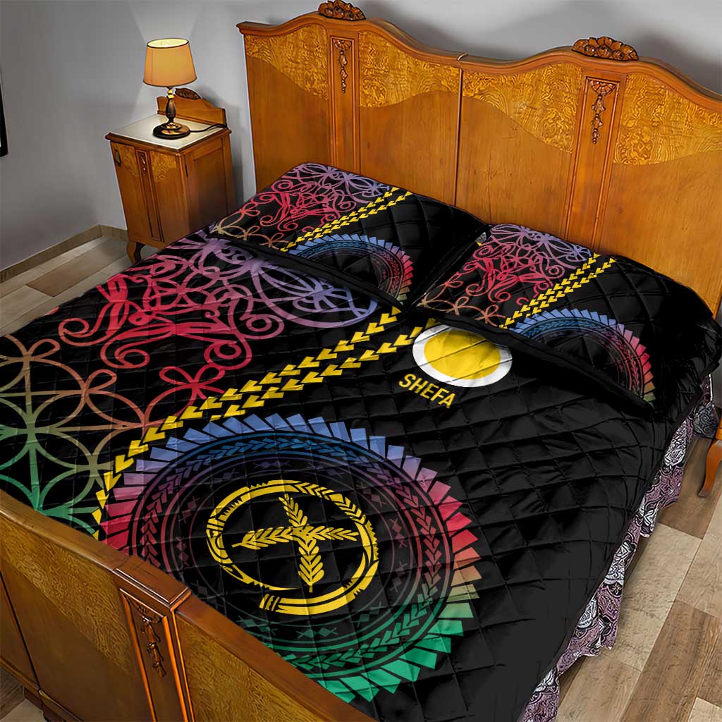 Proudly Ni-Van Sandroing Inspired Quilt Bed Set Shefa Classic Style