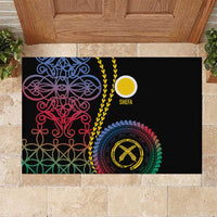 Proudly Ni-Van Sandroing Inspired Rubber Doormat Shefa Classic Style LT7 Colorful - Polynesian Pride