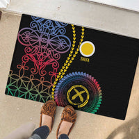 Proudly Ni-Van Sandroing Inspired Rubber Doormat Shefa Classic Style LT7 - Polynesian Pride