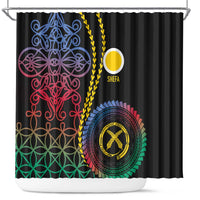 Proudly Ni-Van Sandroing Inspired Shower Curtain Shefa Classic Style