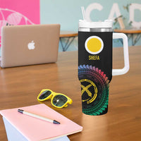 Proudly Ni-Van Sandroing Inspired Tumbler With Handle Shefa Classic Style LT7 - Polynesian Pride