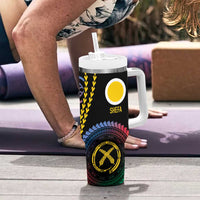 Proudly Ni-Van Sandroing Inspired Tumbler With Handle Shefa Classic Style LT7 - Polynesian Pride