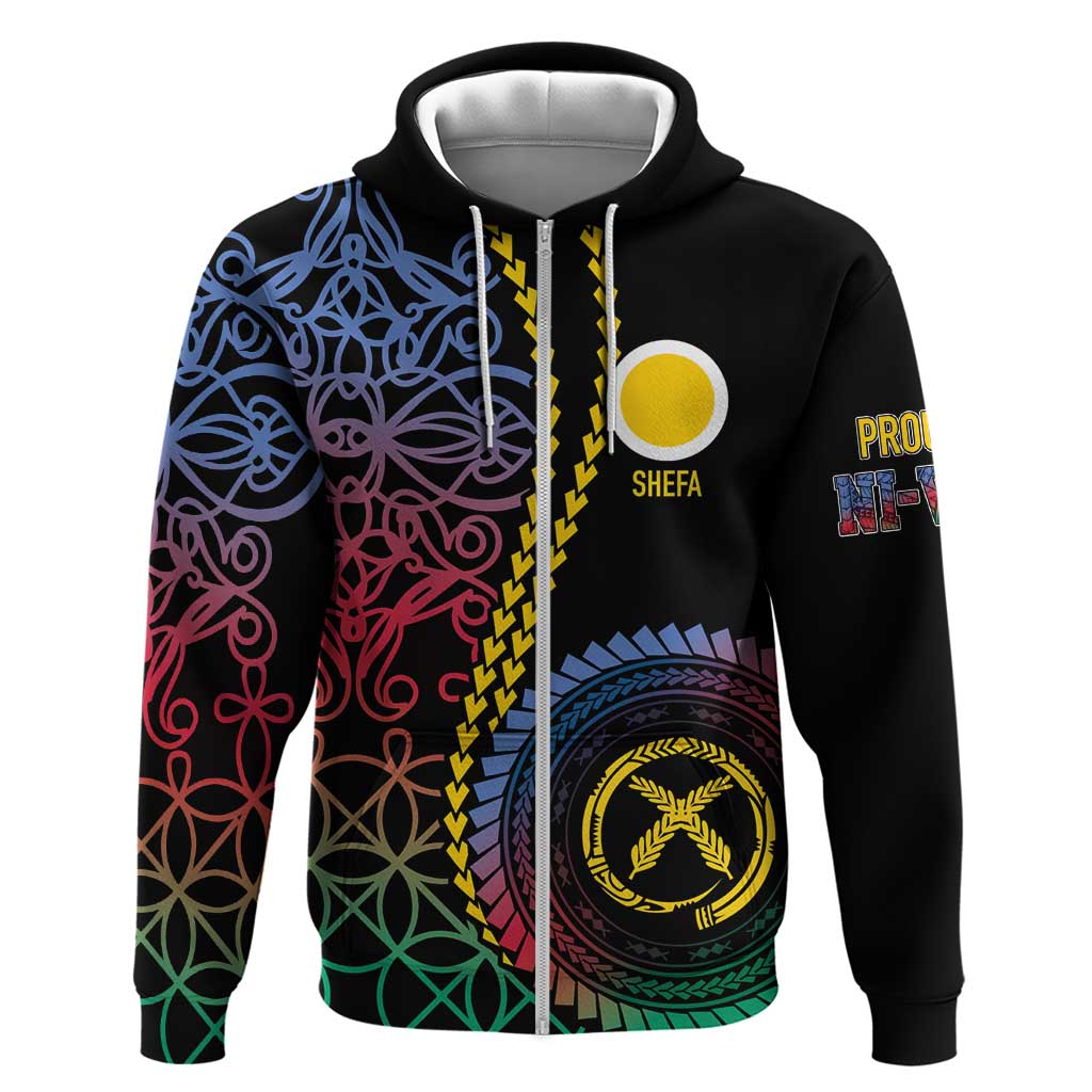 Proudly Ni-Van Sandroing Inspired Zip Hoodie Shefa Classic Style
