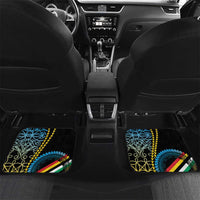 Proudly Ni-Van Sandroing Inspired Car Mats Torba Classic Style LT7 Set 2pcs - Back Colorful - Polynesian Pride