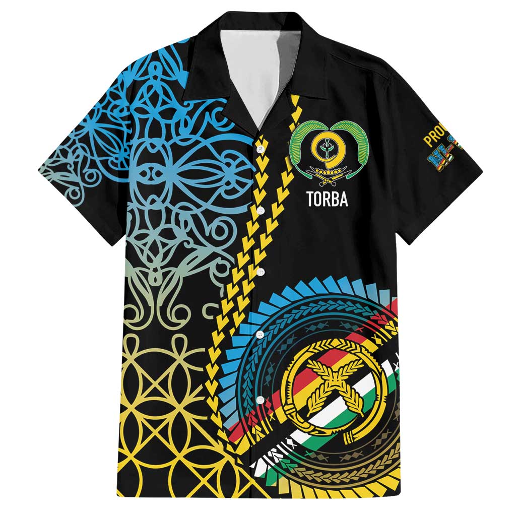 Proudly Ni-Van Sandroing Inspired Family Matching Short Sleeve Bodycon Dress and Hawaiian Shirt Torba Classic Style LT7 Dad's Shirt - Short Sleeve Colorful - Polynesian Pride