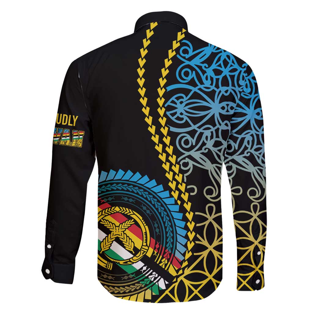 Proudly Ni-Van Sandroing Inspired Family Matching Summer Maxi Dress and Hawaiian Shirt Torba Classic Style LT7 - Polynesian Pride