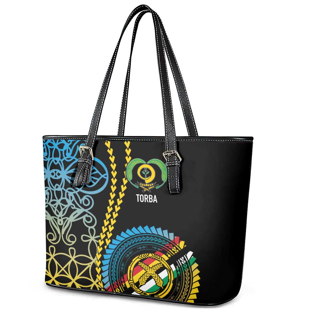 Proudly Ni-Van Sandroing Inspired Leather Tote Bag Torba Classic Style LT7 - Polynesian Pride
