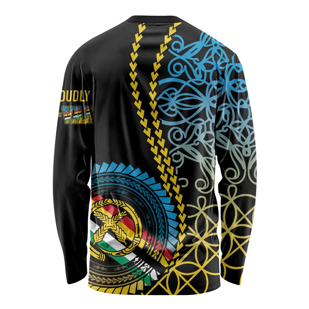 Proudly Ni-Van Sandroing Inspired Long Sleeve Shirt Torba Classic Style LT7 - Polynesian Pride