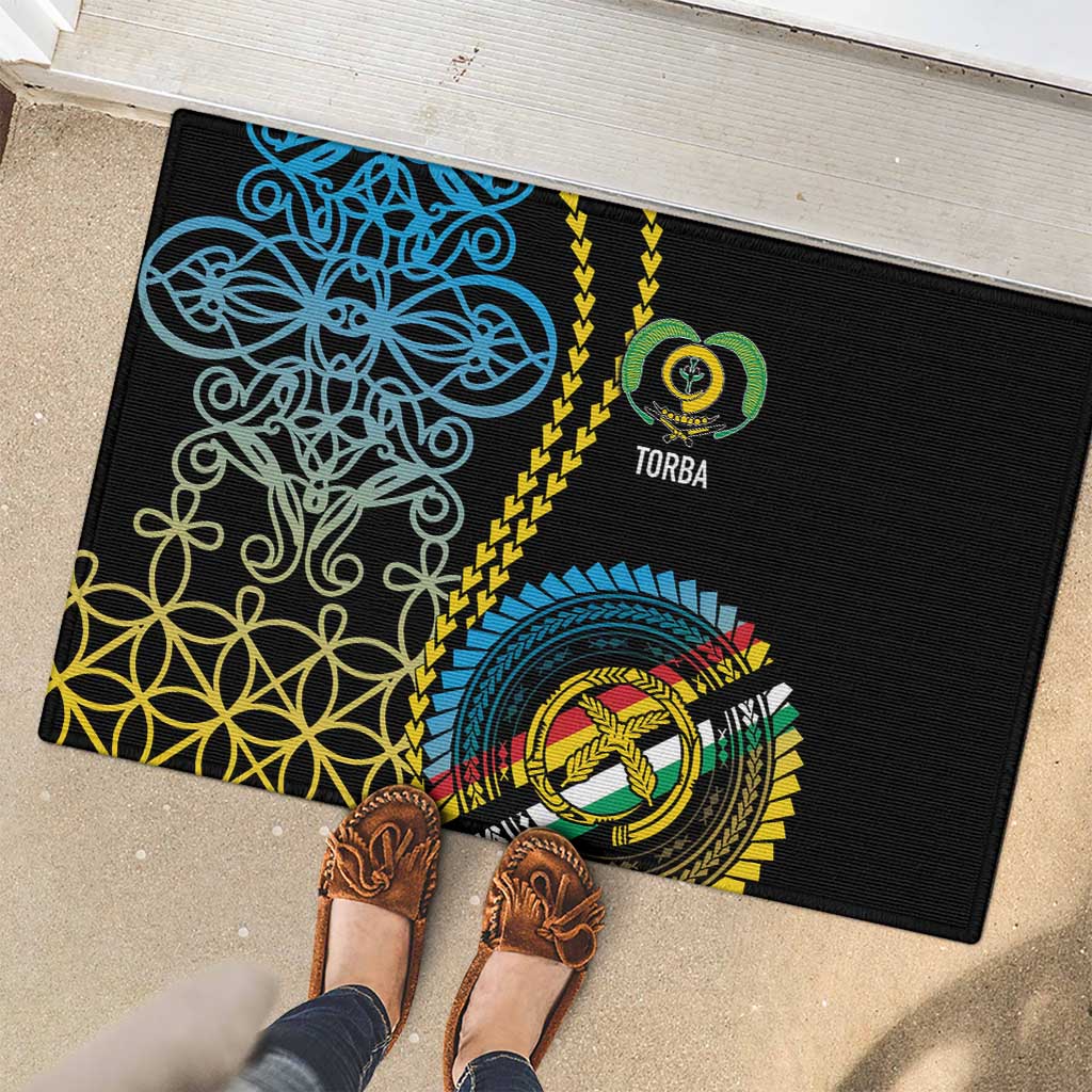 Proudly Ni-Van Sandroing Inspired Rubber Doormat Torba Classic Style LT7 - Polynesian Pride