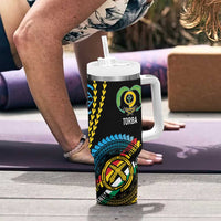 Proudly Ni-Van Sandroing Inspired Tumbler With Handle Torba Classic Style LT7 - Polynesian Pride