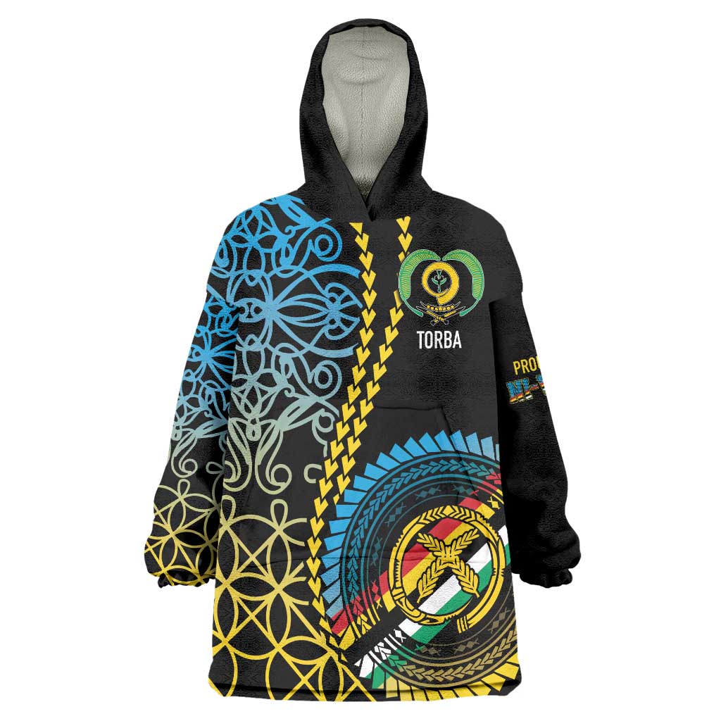 Proudly Ni-Van Sandroing Inspired Wearable Blanket Hoodie Torba Classic Style