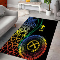Proudly Ni-Van Sandroing Inspired Area Rug Tafea Classic Style LT7 - Polynesian Pride