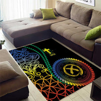 Proudly Ni-Van Sandroing Inspired Area Rug Tafea Classic Style LT7 - Polynesian Pride
