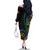 Proudly Ni-Van Sandroing Inspired Family Matching Off The Shoulder Long Sleeve Dress and Hawaiian Shirt Tafea Classic Style