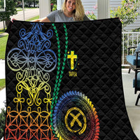 Proudly Ni-Van Sandroing Inspired Quilt Tafea Classic Style LT7 Colorful - Polynesian Pride
