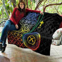 Proudly Ni-Van Sandroing Inspired Quilt Tafea Classic Style LT7 - Polynesian Pride