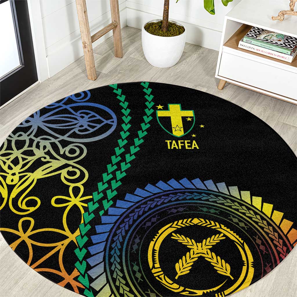 Proudly Ni-Van Sandroing Inspired Round Carpet Tafea Classic Style