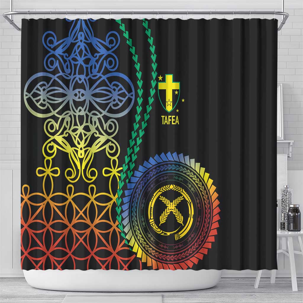 Proudly Ni-Van Sandroing Inspired Shower Curtain Tafea Classic Style