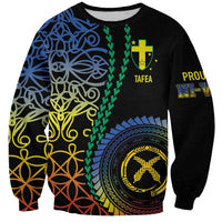 Proudly Ni-Van Sandroing Inspired Sweatshirt Tafea Classic Style LT7 Unisex Colorful - Polynesian Pride