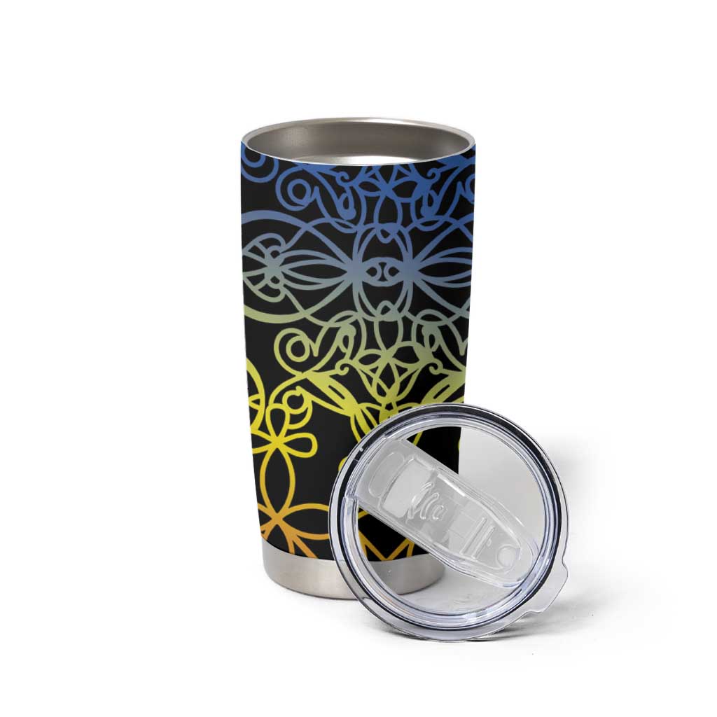 Proudly Ni-Van Sandroing Inspired Tumbler Cup Tafea Classic Style LT7 - Polynesian Pride