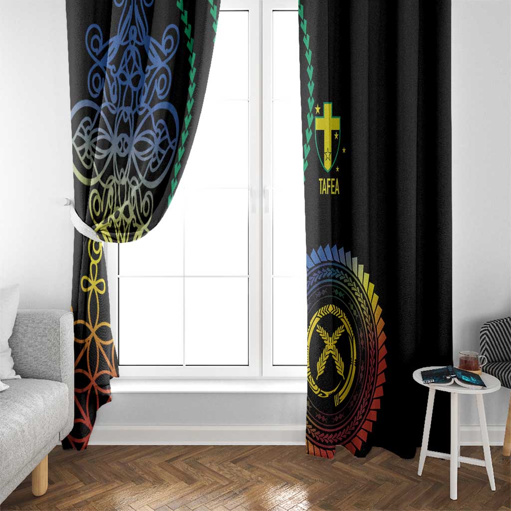 Proudly Ni-Van Sandroing Inspired Window Curtain Tafea Classic Style LT7 - Polynesian Pride