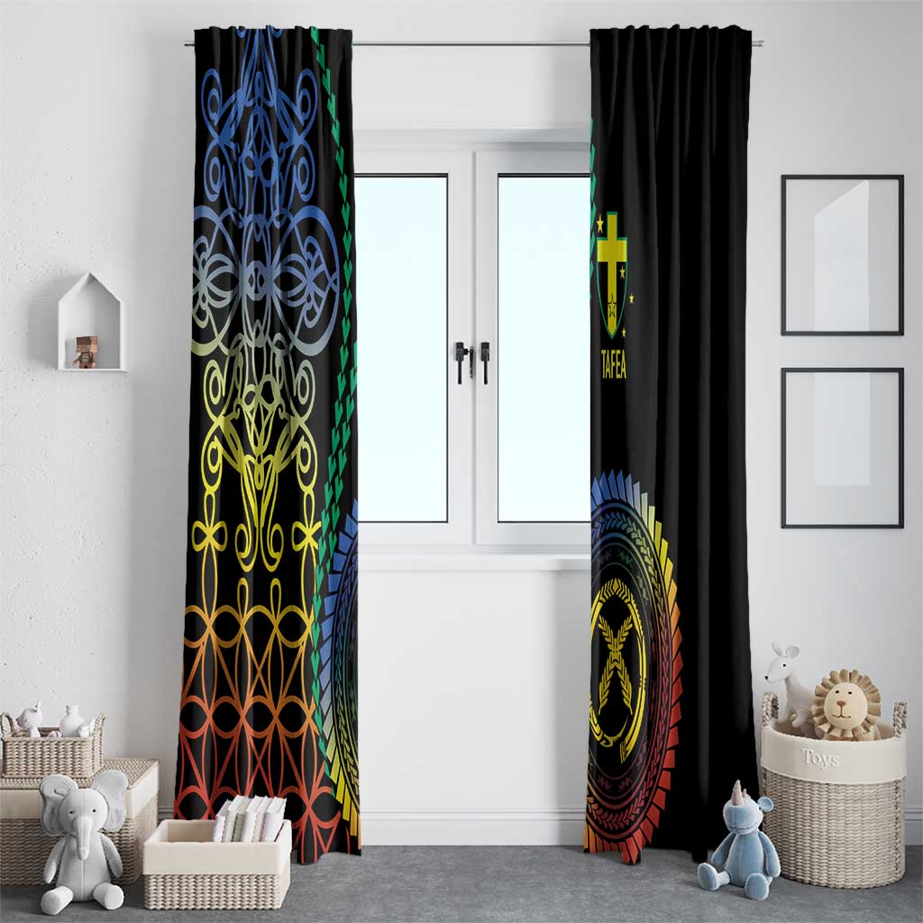 Proudly Ni-Van Sandroing Inspired Window Curtain Tafea Classic Style LT7 - Polynesian Pride